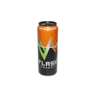 Напиток Флэш АП газированный энергетический Апельсиновый Ритм 0,45 ж/б